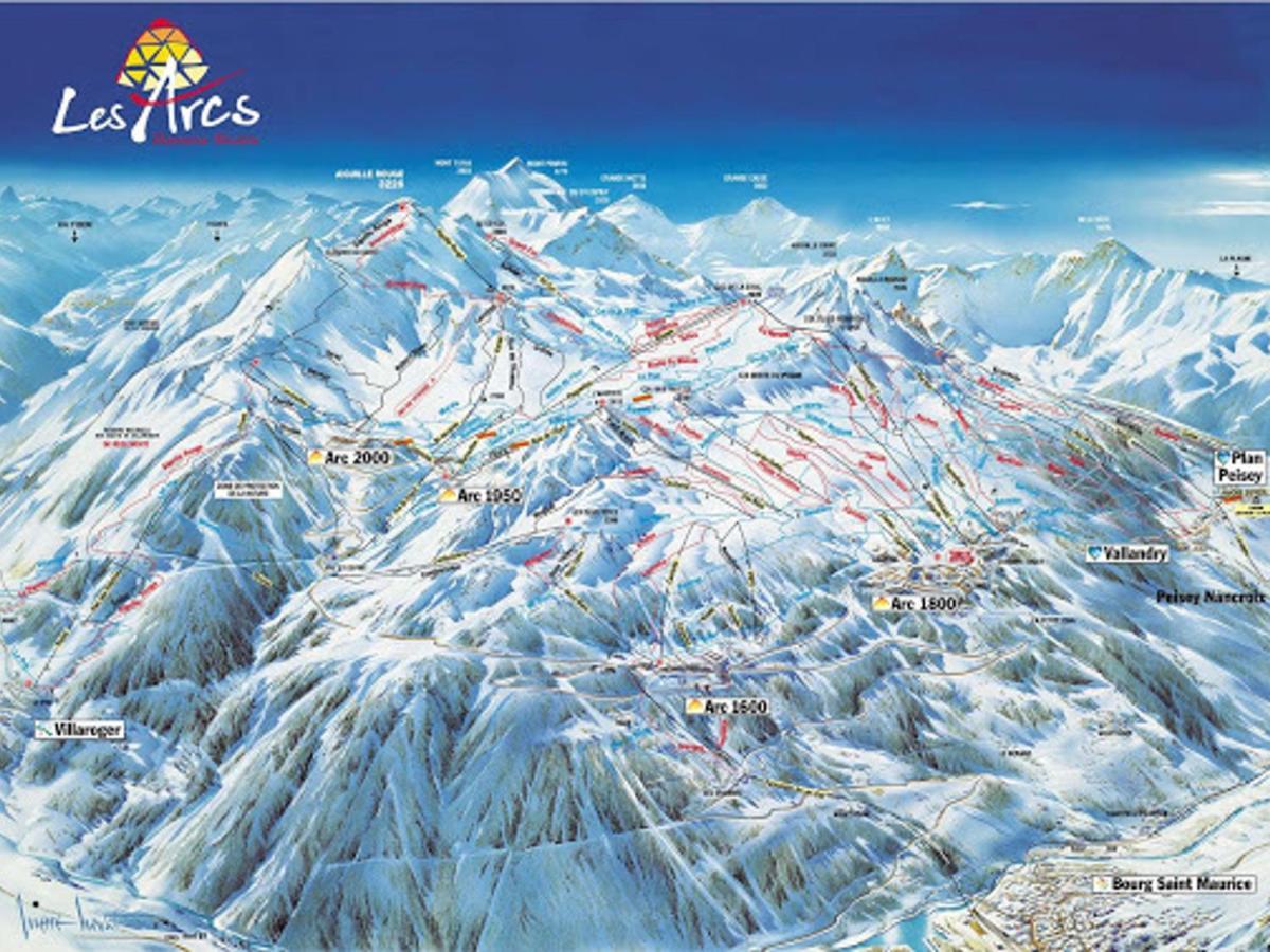 Studio Les Arcs 1600, 1 pièce, 3 personnes - FR-1-411-413 Extérieur photo